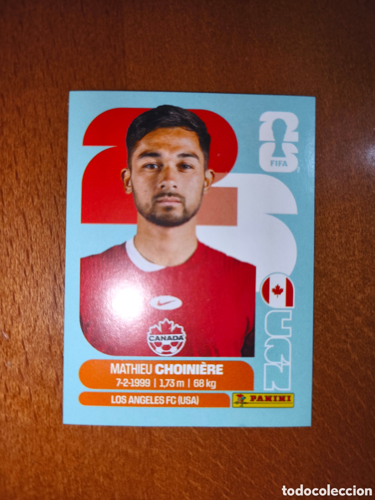 Cromos de f&uacute;tbol: CAN15 Mathieu Choiniere CAN 15 Fifa World Cup 2026 Canad&aacute;