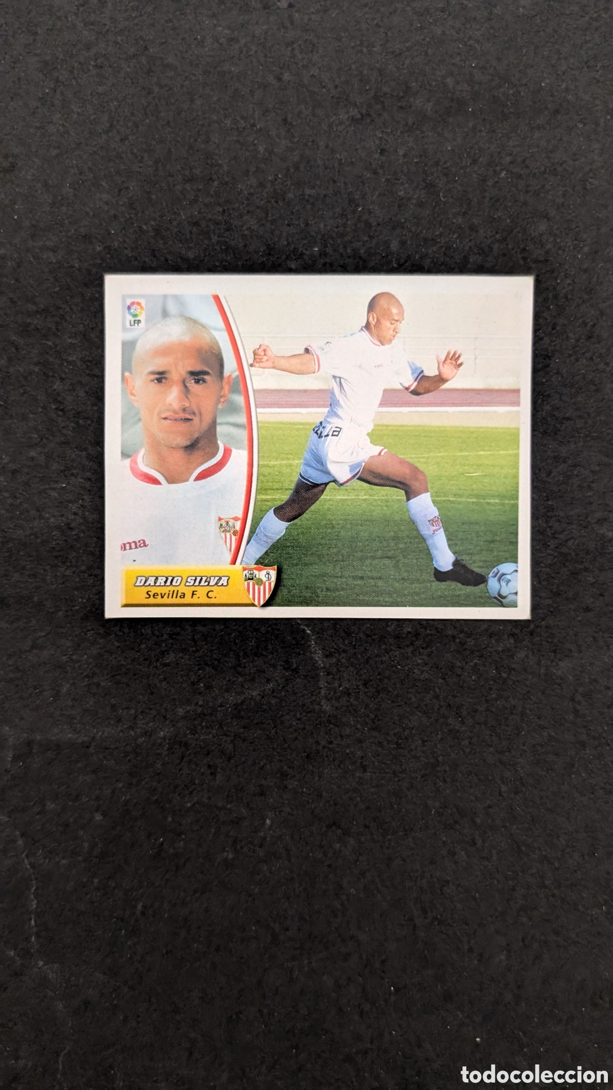Cromos de f&uacute;tbol: DARIO SILVA SEVILLA VERSION LIGA ESTE 2003/04 03 04 RECORTADO