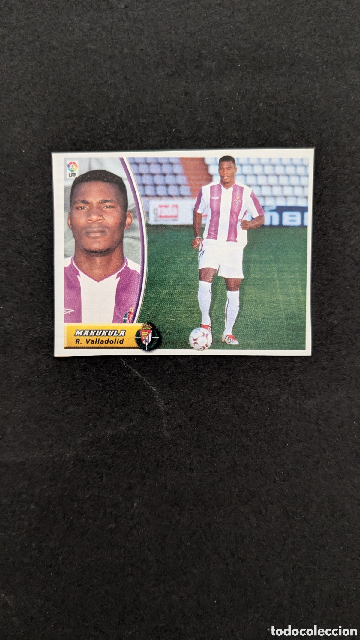 Cromos de f&uacute;tbol: MAKUKULA VALLADOLID LIGA ESTE 2003/04 03 04 RECORTADO