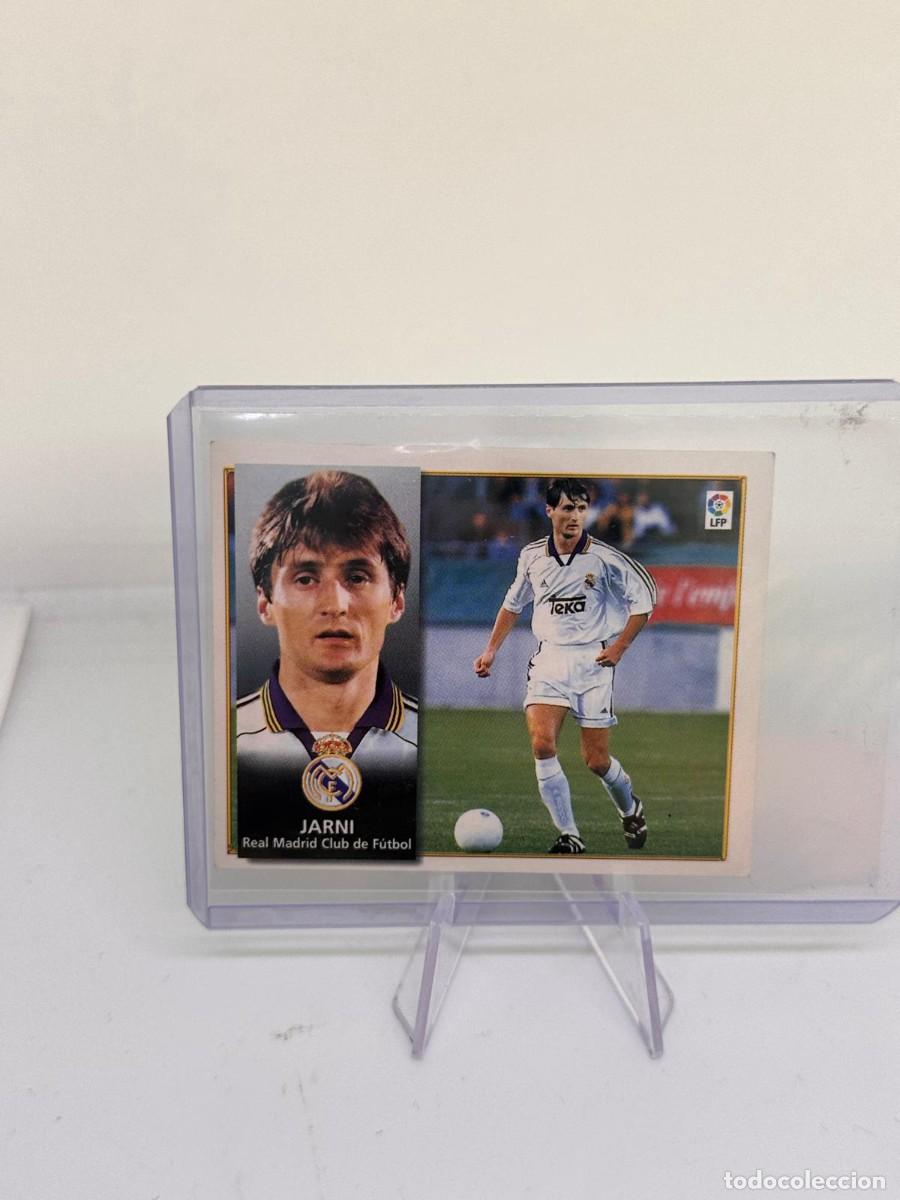 Cromos de f&uacute;tbol: Jarni Real Madrid Liga Este 98 99 1998 1999 Sin pegar