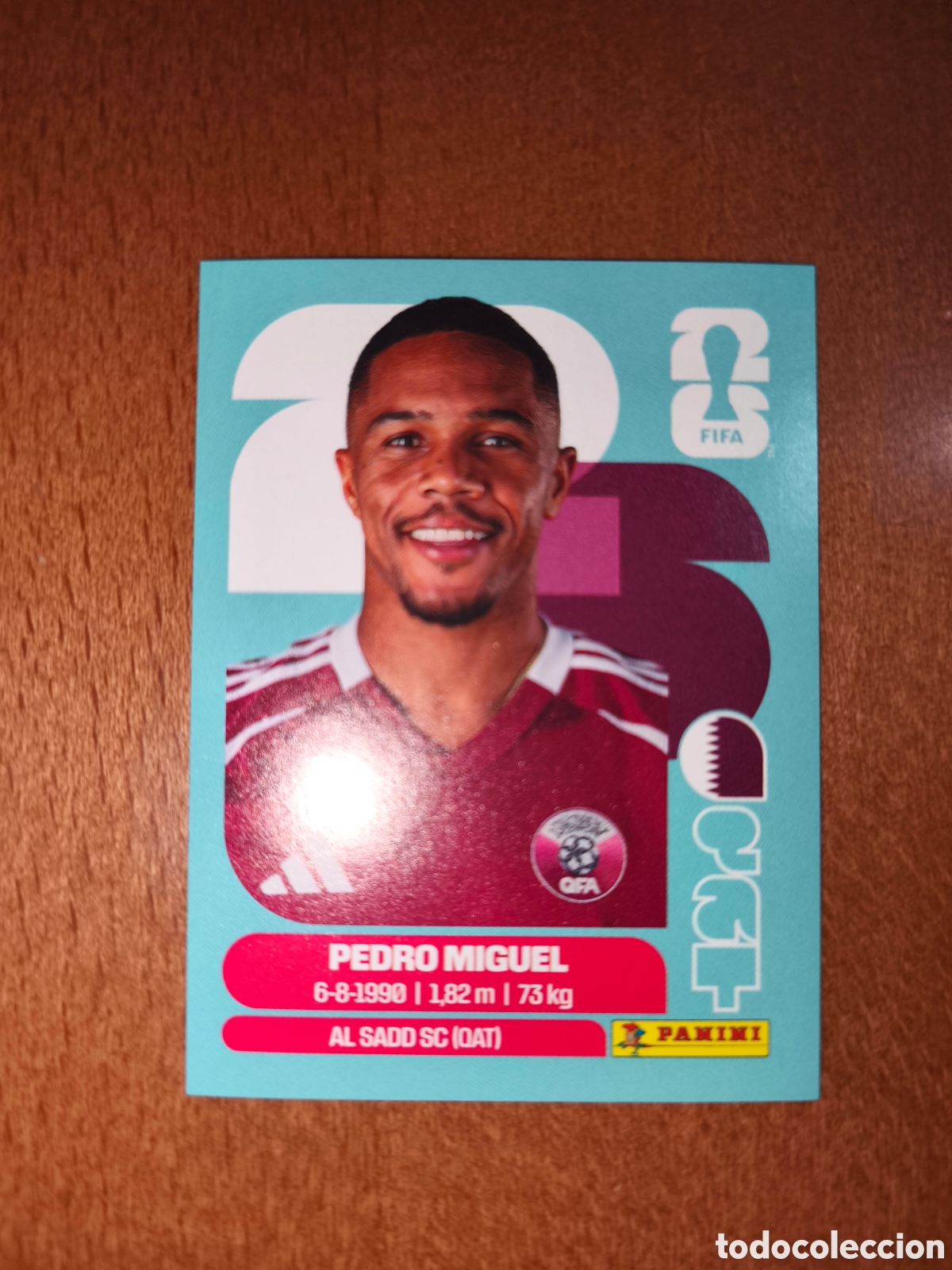 Cromos de f&uacute;tbol: QAT7 Pedro Miguel QAT 7 Fifa World Cup 2026 Catar