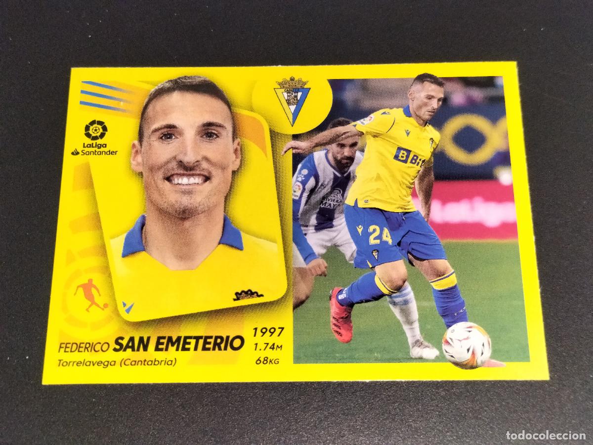 Cromos de f&uacute;tbol: FICHAJE N&ordm; 13 SAN EMETERIO MERCADO INVIERNO ACTUALIZACION CADIZ LALIGA ESTE 2021 2022 21 22