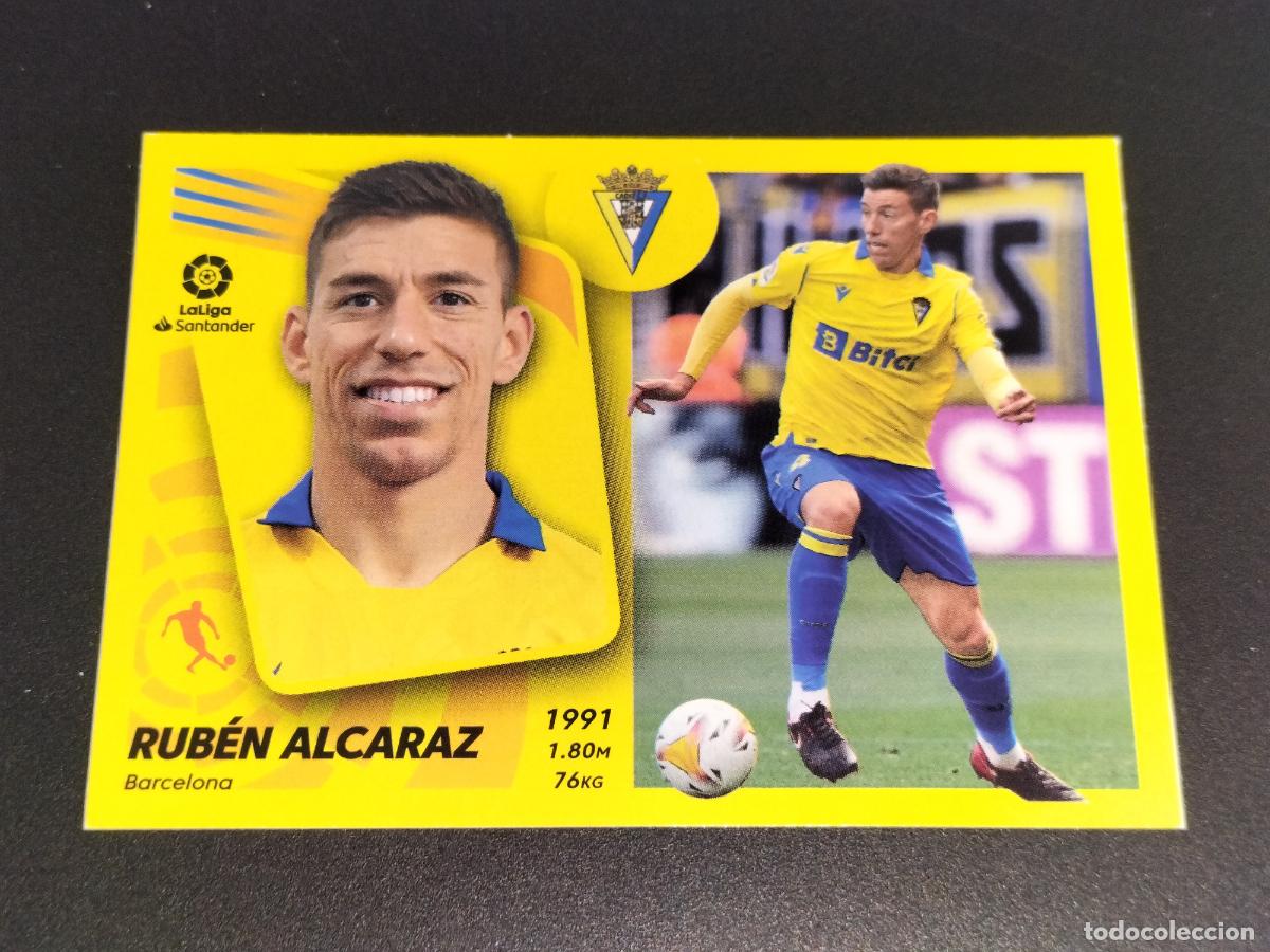 Cromos de f&uacute;tbol: FICHAJE N&ordm; 14 RUBEN ALCARAZ MERCADO INVIERNO ACTUALIZACION CADIZ LALIGA ESTE 2021 2022 21 22
