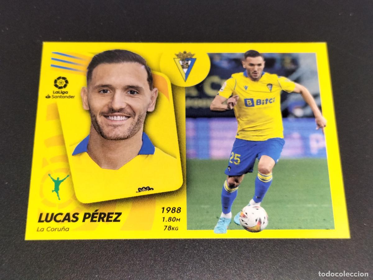 Cromos de f&uacute;tbol: FICHAJE N&ordm; 15 LUCAS PEREZ MERCADO INVIERNO ACTUALIZACION CADIZ LALIGA ESTE 2021 2022 21 22