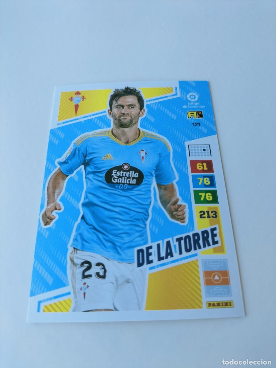 Cromos de f&uacute;tbol: 1 CROMO FICHA PANINI ADRENALYN 2022-2023 22-23 R.C CELTA VIGO 121 DE LA TORRE