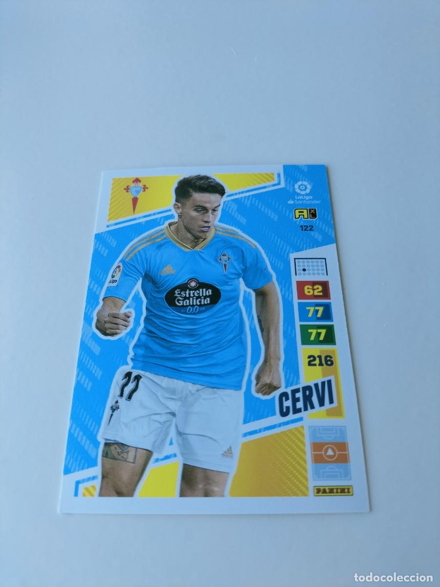Cartes &agrave; collectionner de Football: 1 CROMO FICHA PANINI ADRENALYN 2022-2023 22-23 R.C CELTA VIGO 122 CERVI