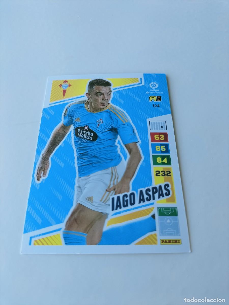 Cartes &agrave; collectionner de Football: 1 CROMO FICHA PANINI ADRENALYN 2022-2023 22-23 R.C CELTA VIGO 124 IAGO ASPAS