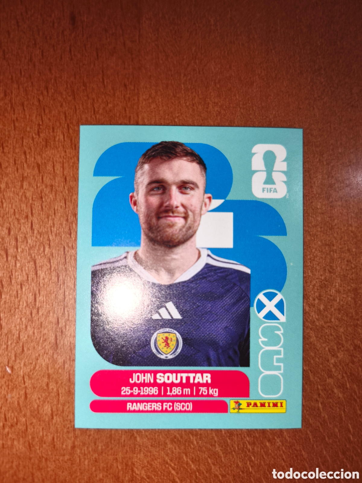 Cromos de f&uacute;tbol: SCO8 John Souttar SCO 8 Fifa World Cup 2026 Escocia
