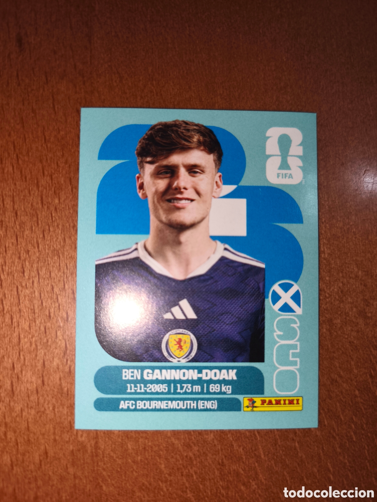 Cromos de f&uacute;tbol: SCO20 Ben Gannon-Doak SCO 20 Fifa World Cup 2026 Escocia