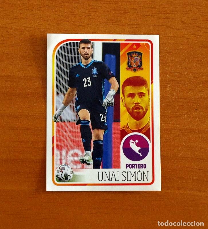 Cromos de f&uacute;tbol: El &Aacute;lbum de la Selecci&oacute;n Espa&ntilde;ola-Espa&ntilde;a -N&ordm; 15 Unai Sim&oacute;n -Panini Euro 2020-Carrefour-Nunca Pegado