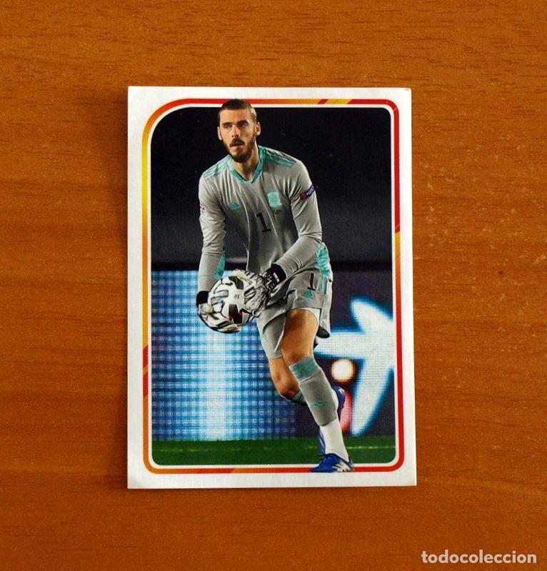 Cromos de f&uacute;tbol: El &Aacute;lbum de la Selecci&oacute;n Espa&ntilde;ola-Espa&ntilde;a -N&ordm; 18 De Gea -Panini Euro 2020-Carrefour-Nunca Pegado