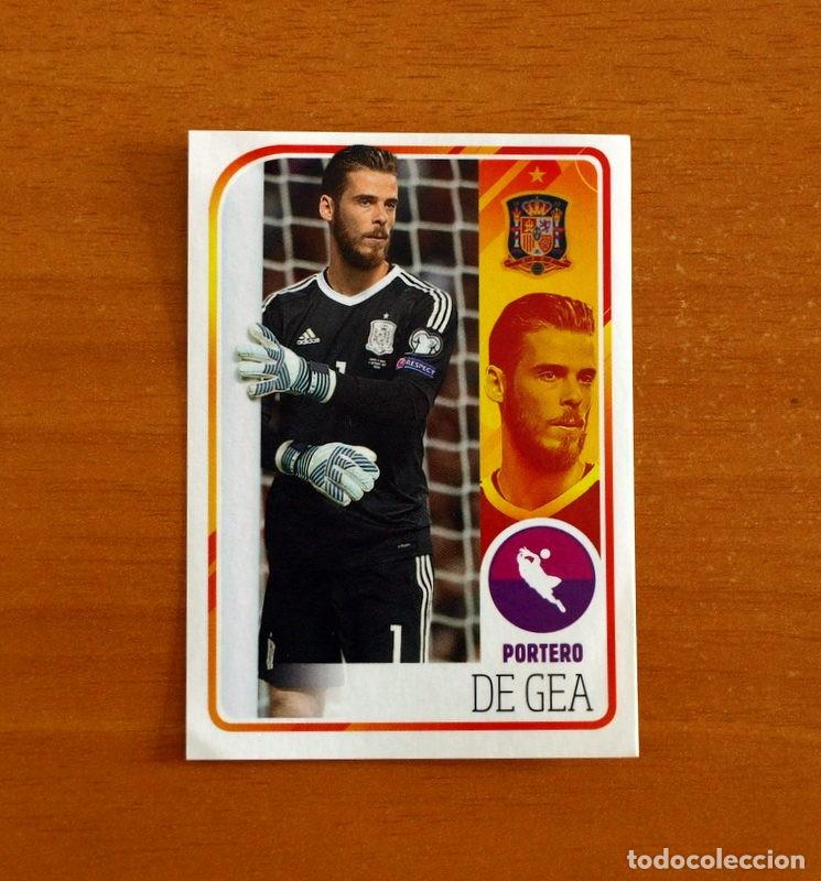 Cromos de f&uacute;tbol: El &Aacute;lbum de la Selecci&oacute;n Espa&ntilde;ola-Espa&ntilde;a -N&ordm; 19 De Gea -Panini Euro 2020-Carrefour-Nunca Pegado