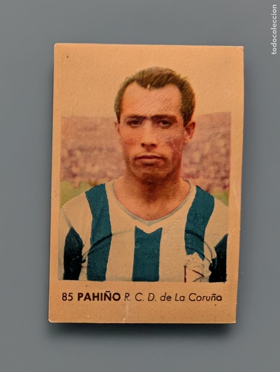 Cromos de f&uacute;tbol: DIFICIL CROMO RARE CARD PAHI&Ntilde;O RCD CORU&Ntilde;A RUIZ ROMERO FUTBOL LIGA 1955-56 55/56 REAL MADRID FUTBOL