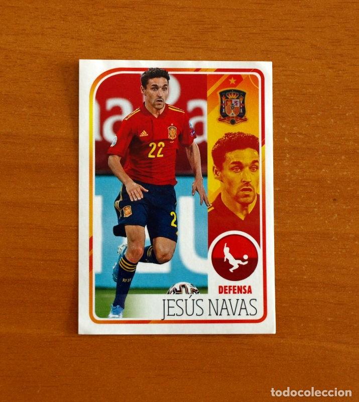 Cromos de f&uacute;tbol: El &Aacute;lbum de la Selecci&oacute;n Espa&ntilde;ola-Espa&ntilde;a -N&ordm; 25 Jes&uacute;s Navas -Panini Euro 2020-Carrefour-Nunca Pegado