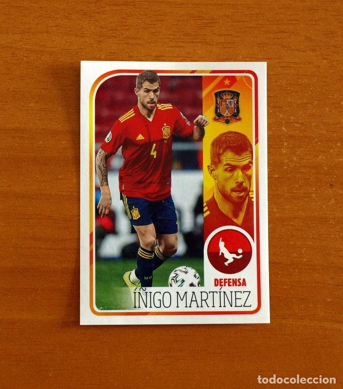 Cromos de f&uacute;tbol: El &Aacute;lbum de la Selecci&oacute;n Espa&ntilde;ola-Espa&ntilde;a -33 I&ntilde;igo Mart&iacute;nez -Panini Euro 2020-Carrefour-Nunca Pegado