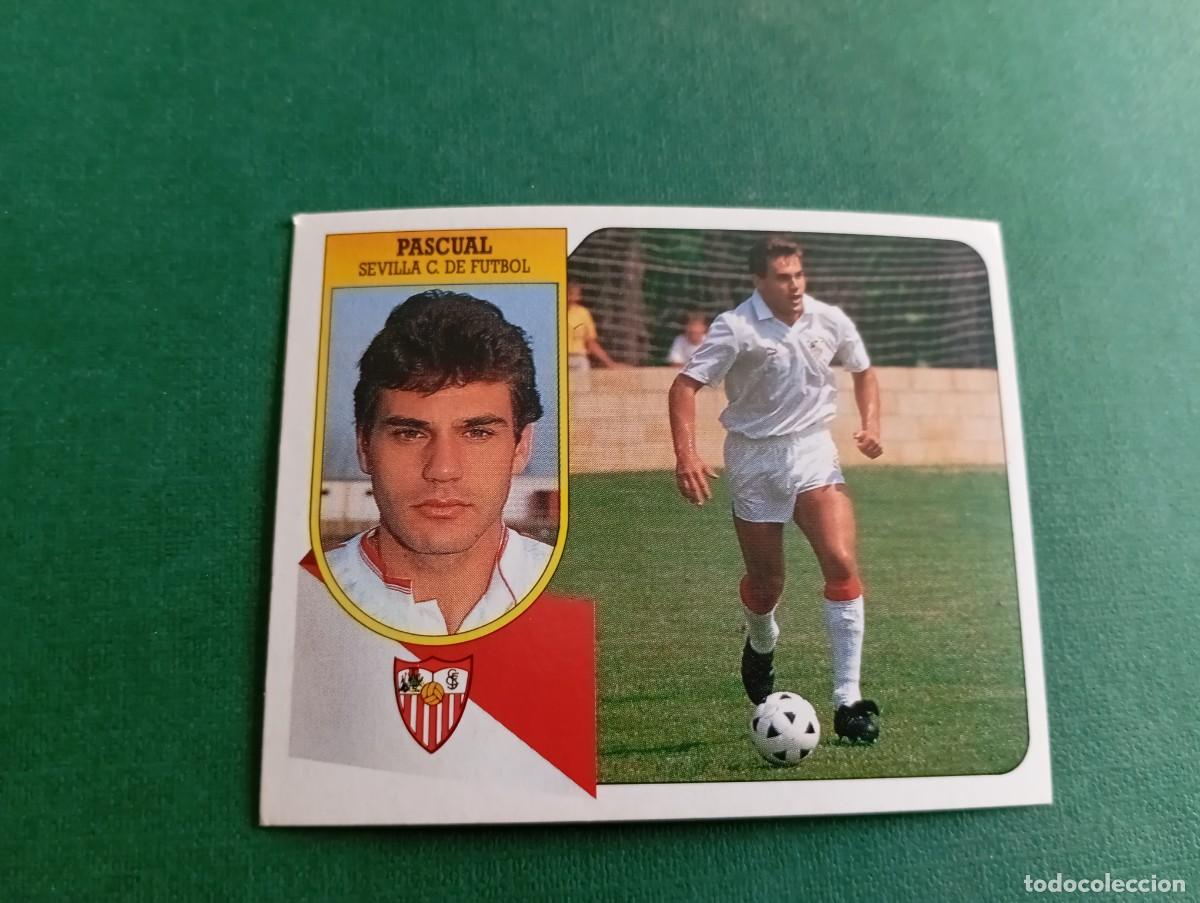 Football Stickers: Liga Este 1991 1992 91 92 SEVILLA FC PASCUAL NUNCA PEGADO