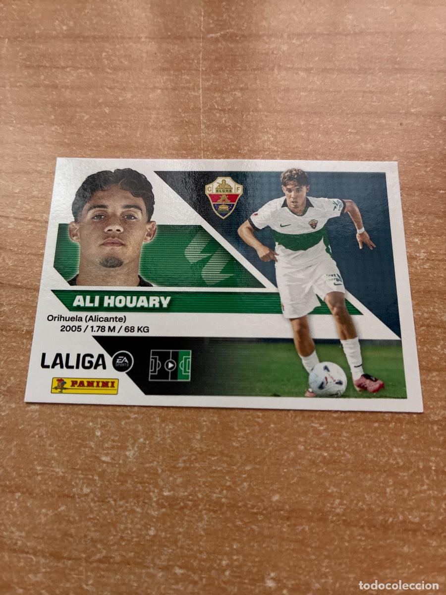Cromos de f&uacute;tbol: 17 ALI HOUARY ELCHE LIGA ESTE 2026 2027
