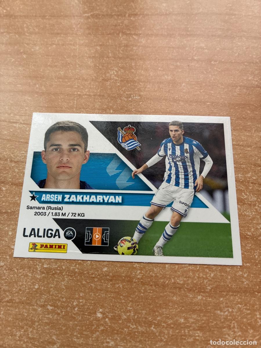 Cromos de f&uacute;tbol: 13 B ZAKHARYAN REAL SOCIEDAD LIGA ESTE 2026 2027