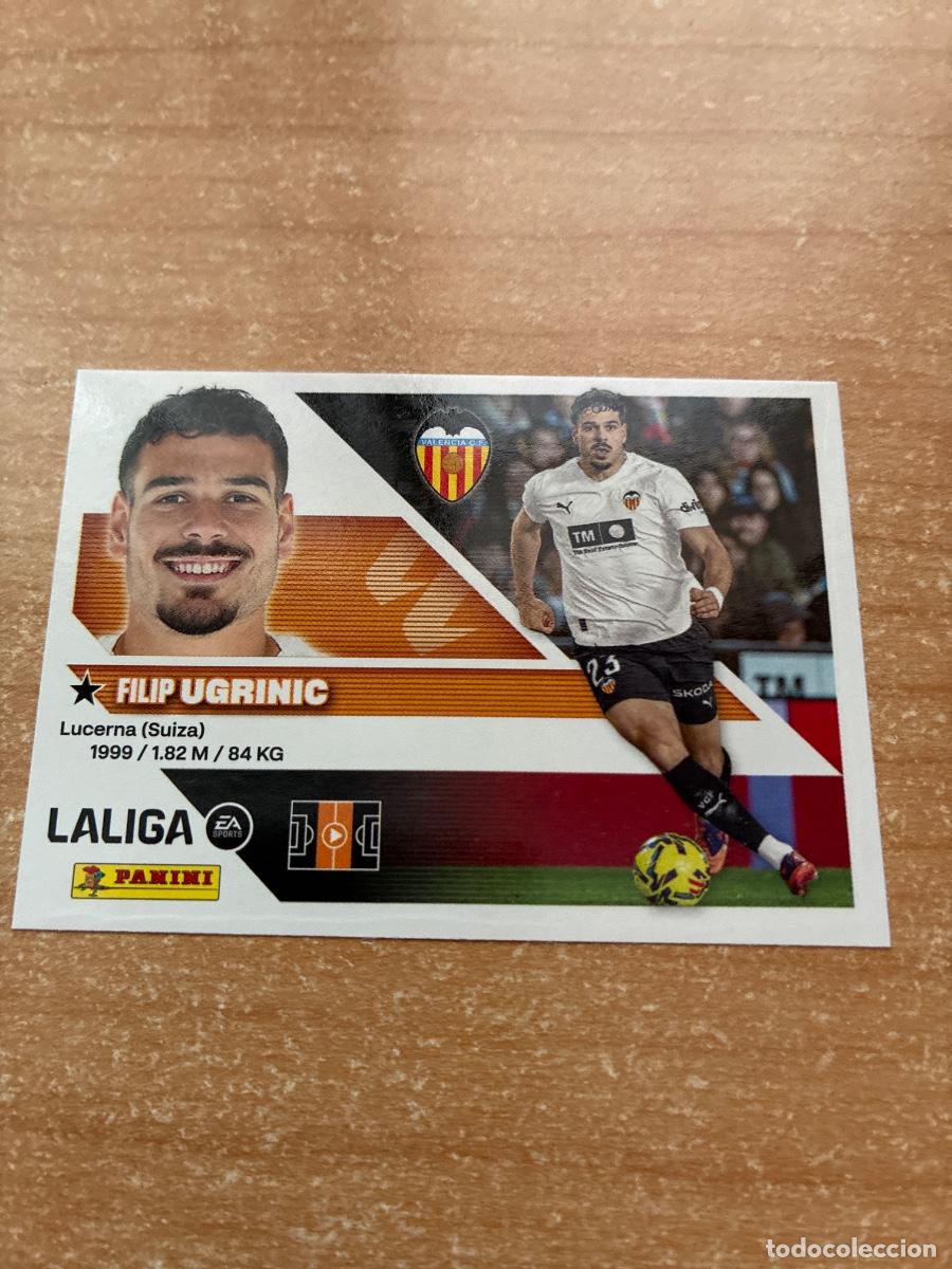 Cromos de f&uacute;tbol: 15 UGRINIC VALENCIA LIGA ESTE 2026 2027
