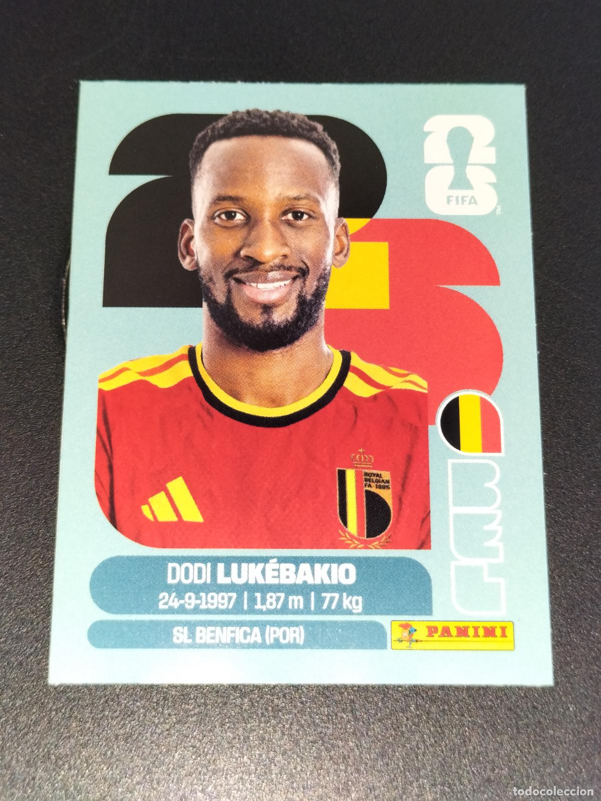 Cromos de f&uacute;tbol: BEL EXTRA DODI LUKEBAKIO BELGICA CROMOS STICKER UPDATE MUNDIAL 26 2026 FIFA WORLD CUP PANINI