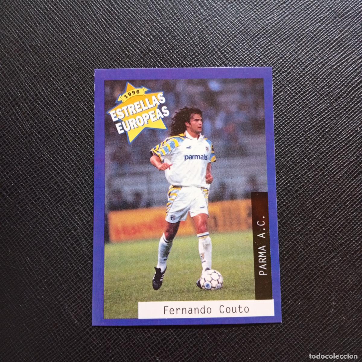 Cromos de f&uacute;tbol: 86 FERNANDO COUTO PARMA PANINI ESTRELLAS EUROPEAS 1996 CROMO FUTBOL 96 - A33 PG55