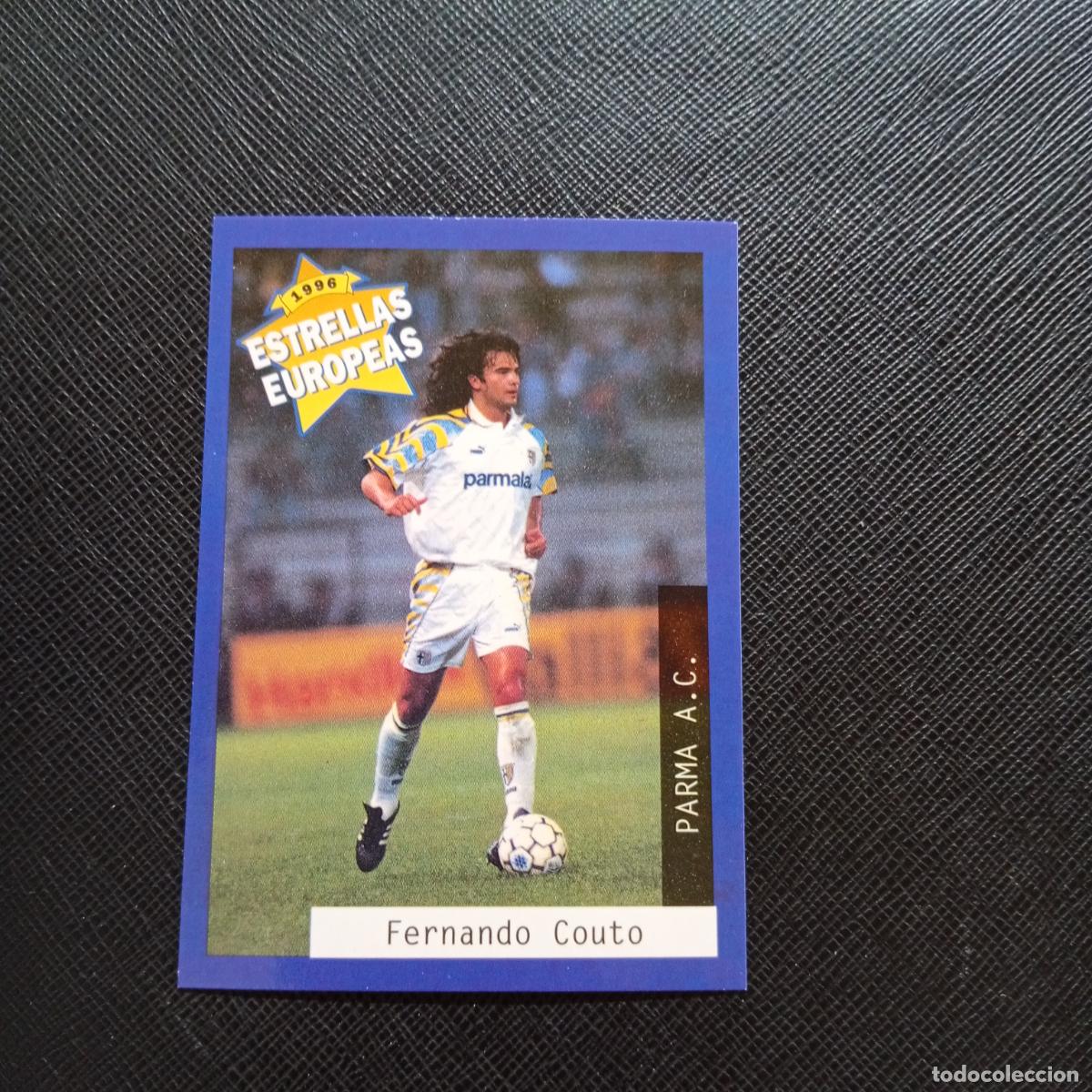Cromos de f&uacute;tbol: 86 FERNANDO COUTO PARMA PANINI ESTRELLAS EUROPEAS 1996 CROMO FUTBOL 96 - A33 PG55 B