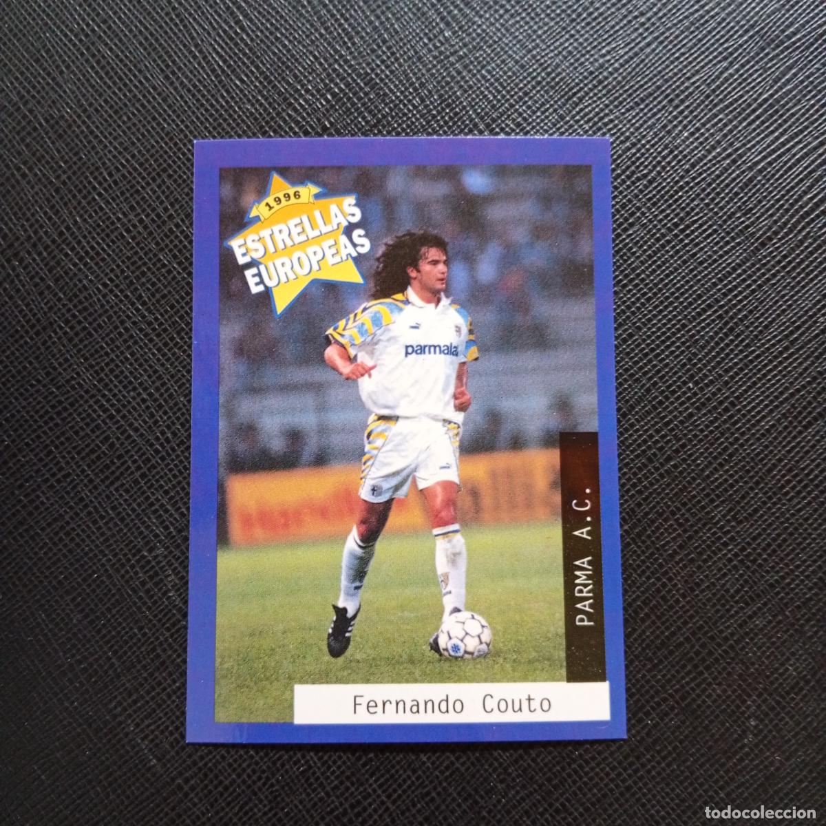 Cromos de f&uacute;tbol: 86 FERNANDO COUTO PARMA PANINI ESTRELLAS EUROPEAS 1996 CROMO FUTBOL 96 - A33 PG56