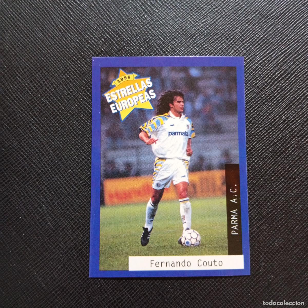 Cromos de f&uacute;tbol: 86 FERNANDO COUTO PARMA PANINI ESTRELLAS EUROPEAS 1996 CROMO FUTBOL 96 - A33 PG55