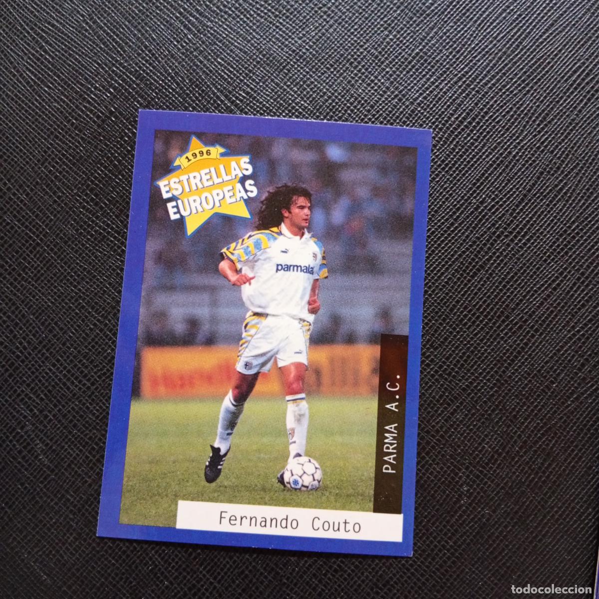 Cromos de f&uacute;tbol: 86 FERNANDO COUTO PARMA PANINI ESTRELLAS EUROPEAS 1996 CROMO FUTBOL 96 - A33 PG55