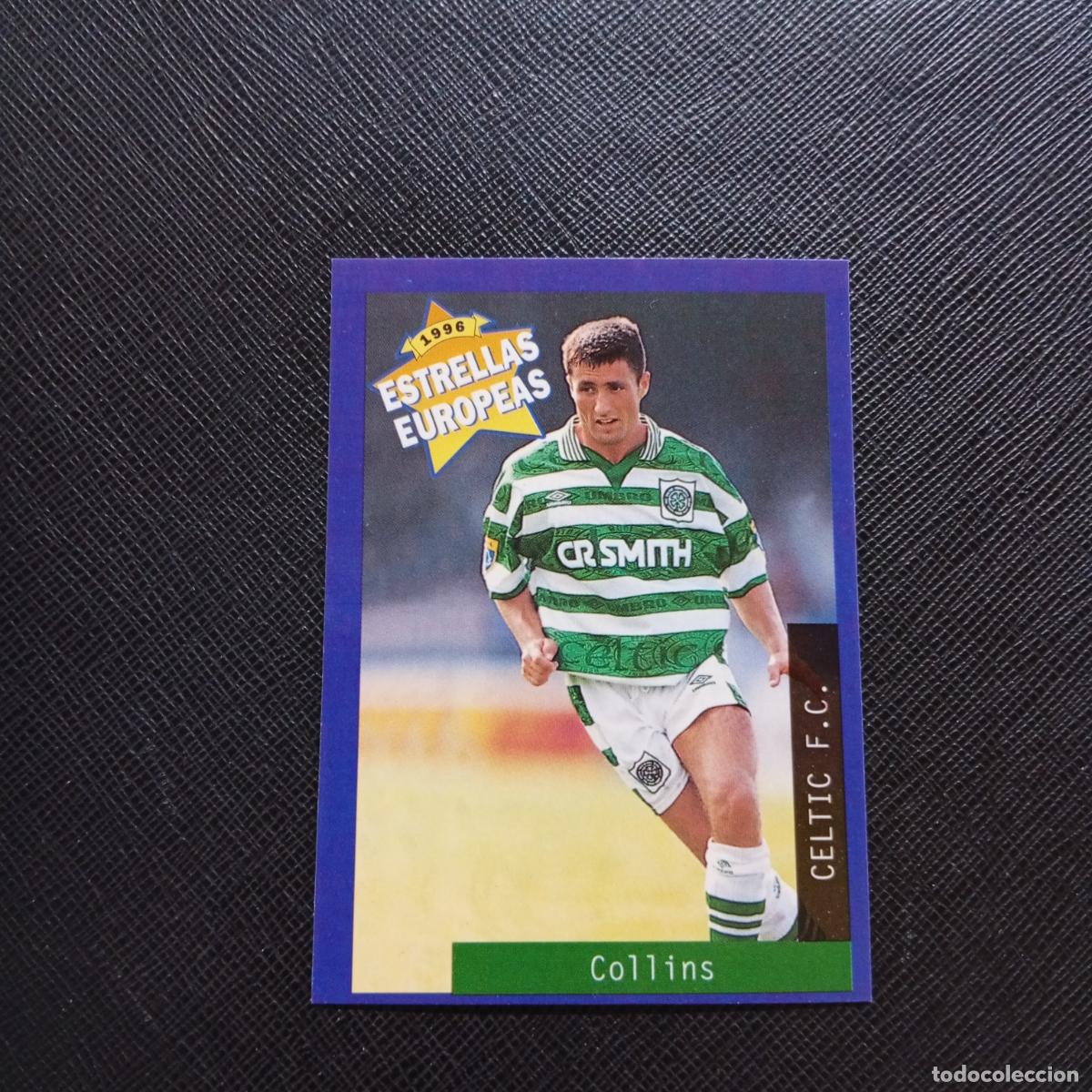 Cromos de f&uacute;tbol: 86 COLLINS CELTIC PANINI ESTRELLAS EUROPEAS 1996 CROMO FUTBOL 96 - A33 PG56