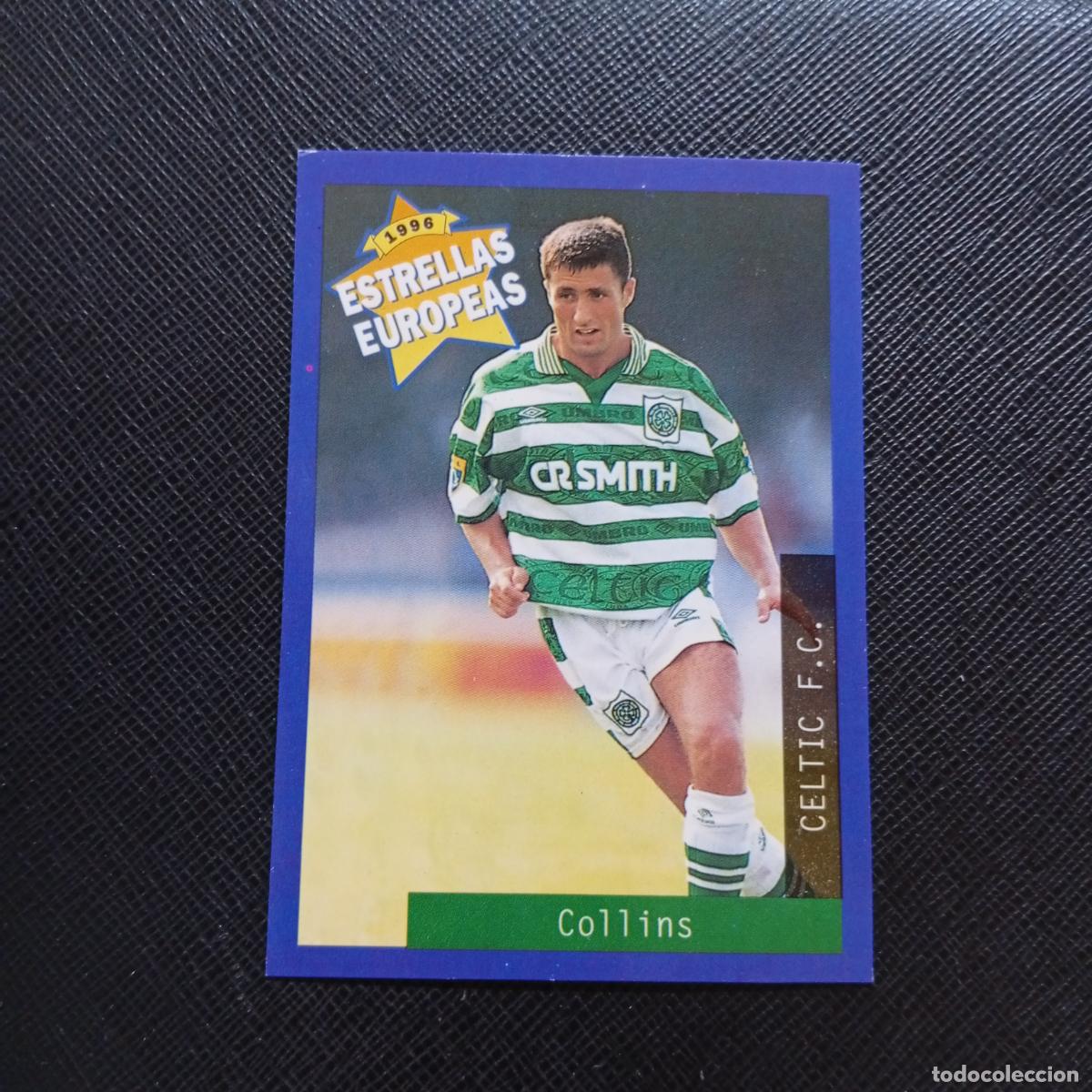 Cromos de f&uacute;tbol: 86 COLLINS CELTIC PANINI ESTRELLAS EUROPEAS 1996 CROMO FUTBOL 96 - A33 PG56 B