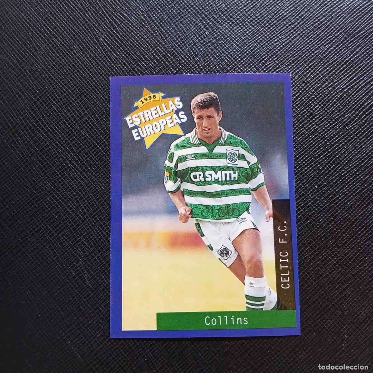 Cromos de f&uacute;tbol: 86 COLLINS CELTIC PANINI ESTRELLAS EUROPEAS 1996 CROMO FUTBOL 96 - A28 PG163