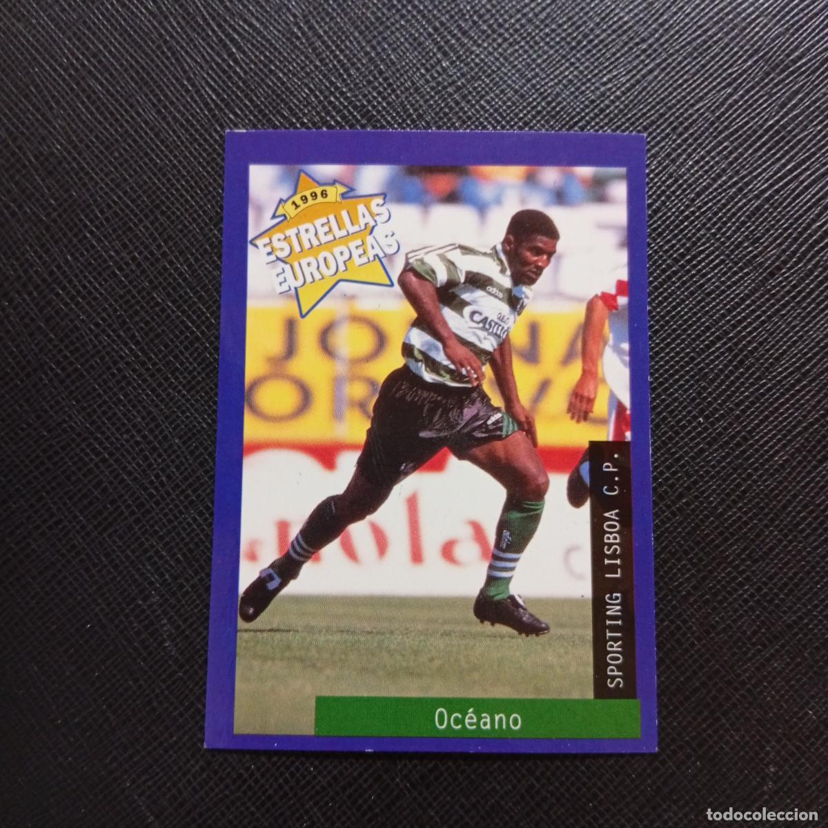 Cromos de f&uacute;tbol: 84 OCEANO SPORTING LISBOA PANINI ESTRELLAS EUROPEAS 1996 CROMO FUTBOL 96 - A28 PG172