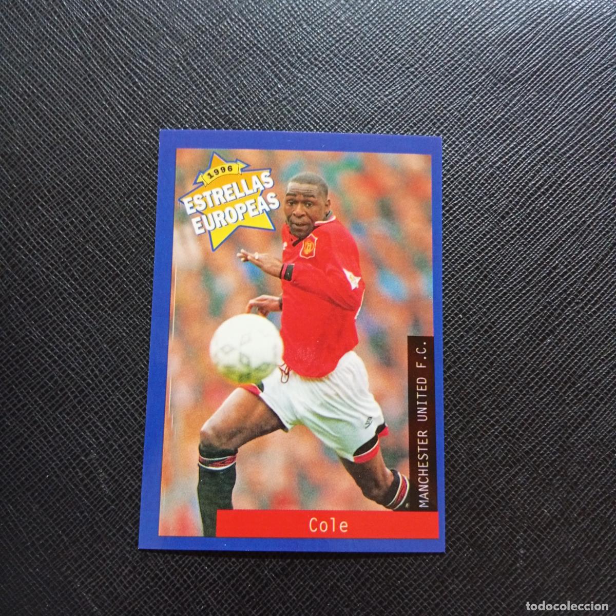 Cromos de f&uacute;tbol: 67 COLE MANCHESTER UNITED PANINI ESTRELLAS EUROPEAS 1996 CROMO FUTBOL 96 - A28 PG190