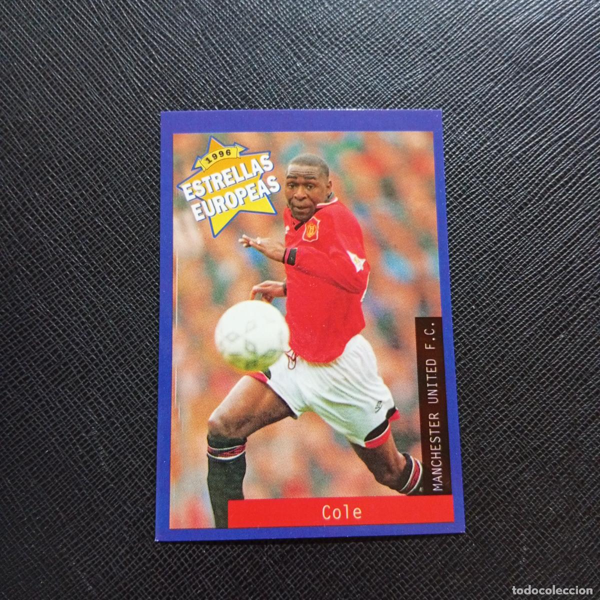 Cromos de f&uacute;tbol: 67 COLE MANCHESTER UNITED PANINI ESTRELLAS EUROPEAS 1996 CROMO FUTBOL 96 - A28 PG199