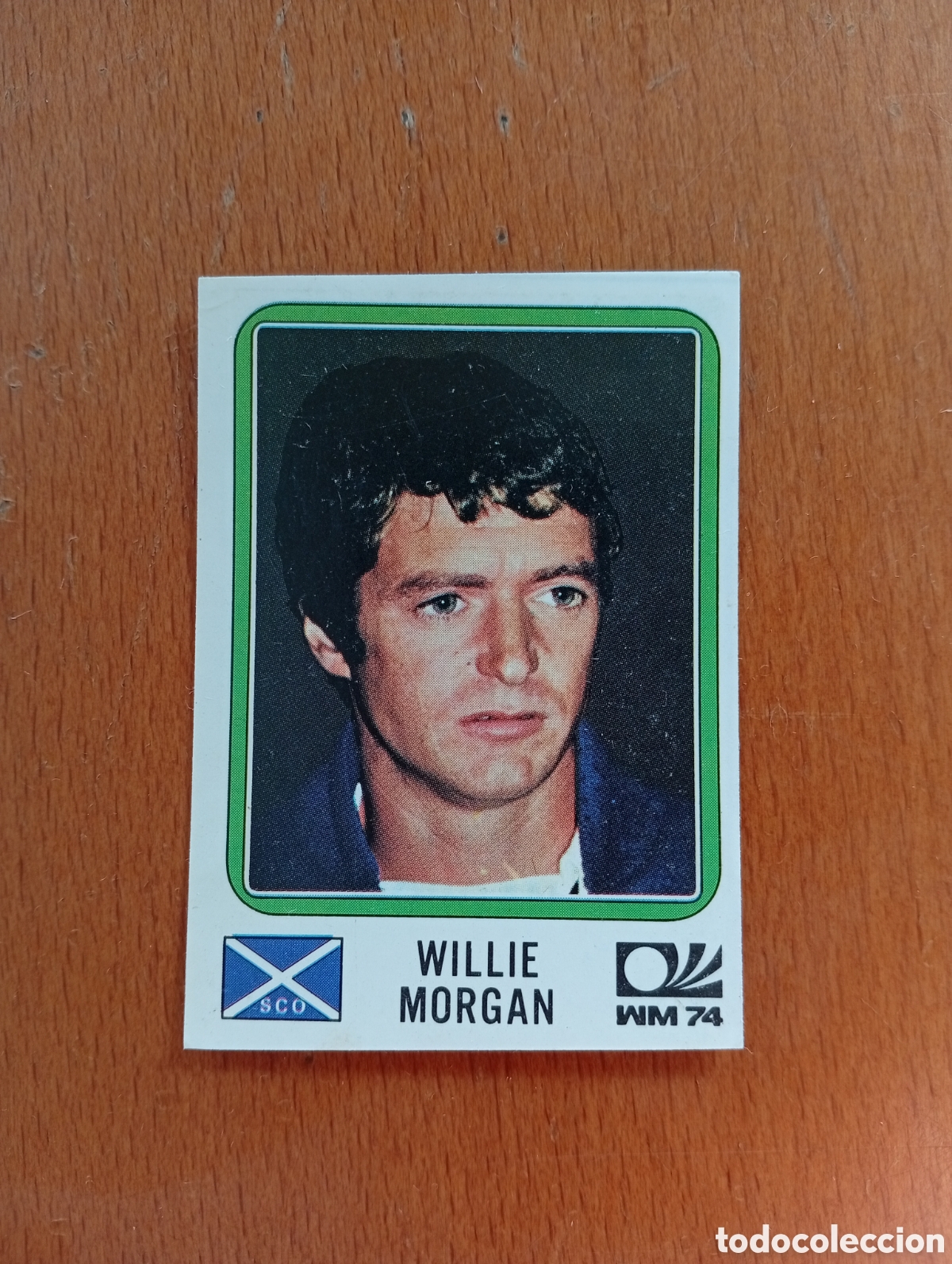 Cromos de f&uacute;tbol: MUNICH 74 - N&ordm; 211 WILLIE MORGAN - ESCOCIA - CAMPEONATO MUNDIAL DE FUTBOL 1974