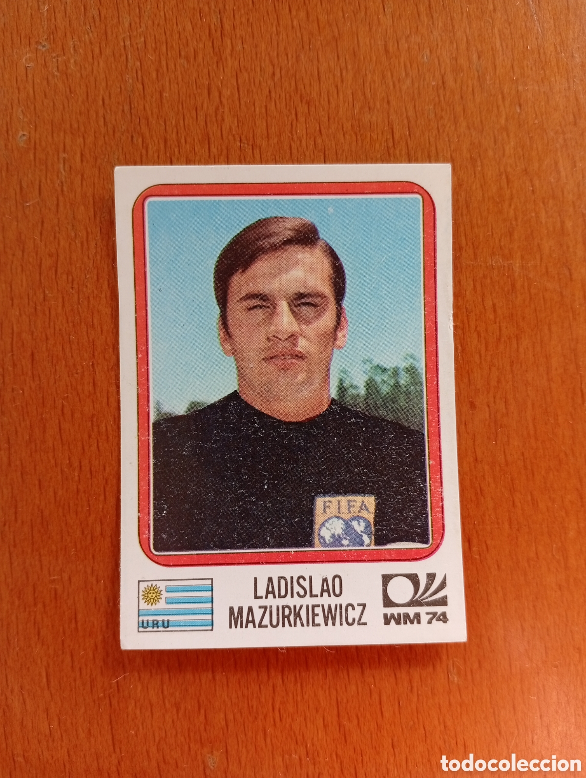 Cromos de Futebol: MUNICH 74 - N&ordm; 219 MAZURKIEWICZ - URUGUAY - CAMPEONATO MUNDIAL DE FUTBOL 1974