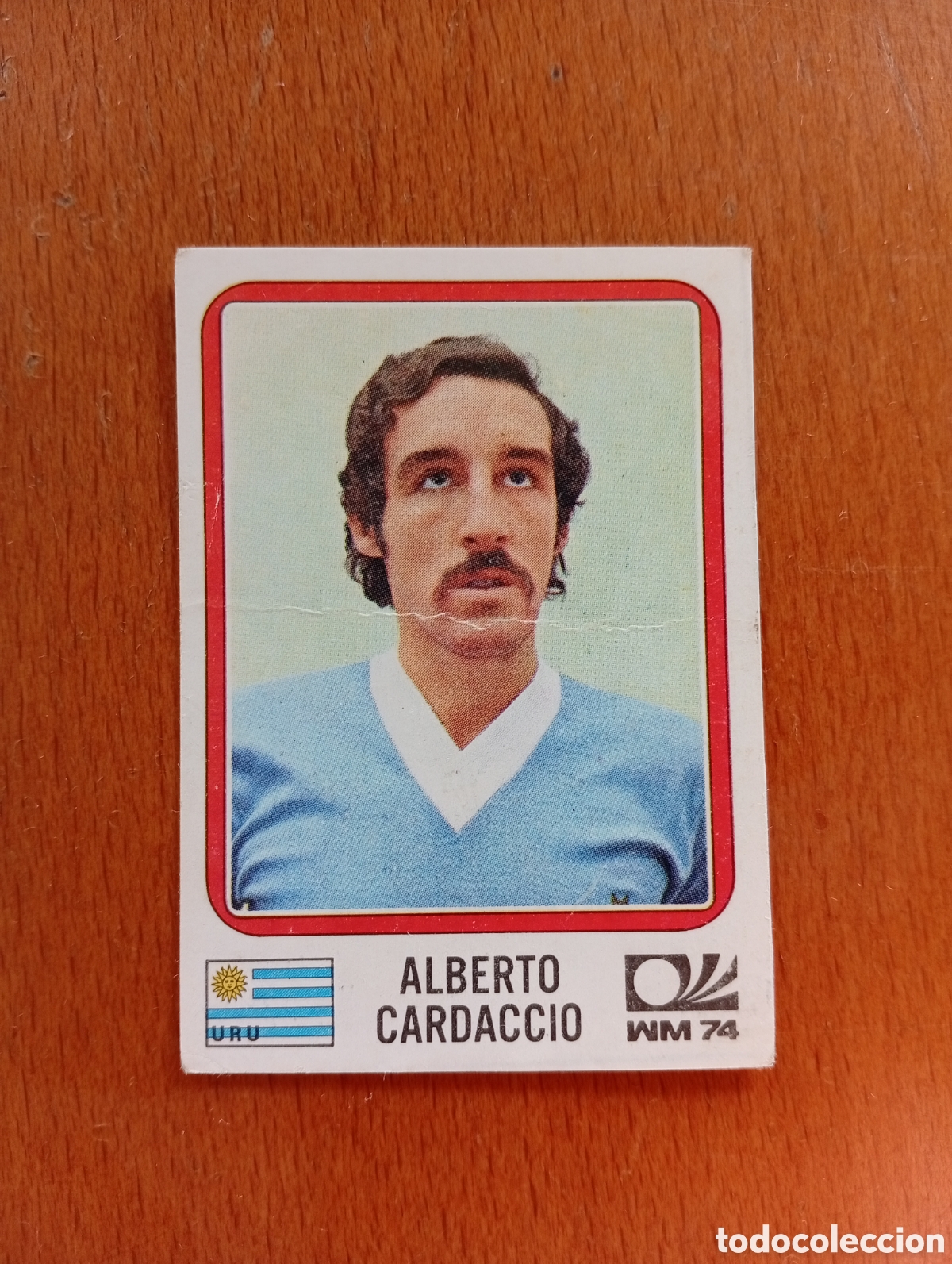 Cromos de Futebol: MUNICH 74 - N&ordm; 227 CARDACCIO - URUGUAY - CAMPEONATO MUNDIAL DE FUTBOL 1974