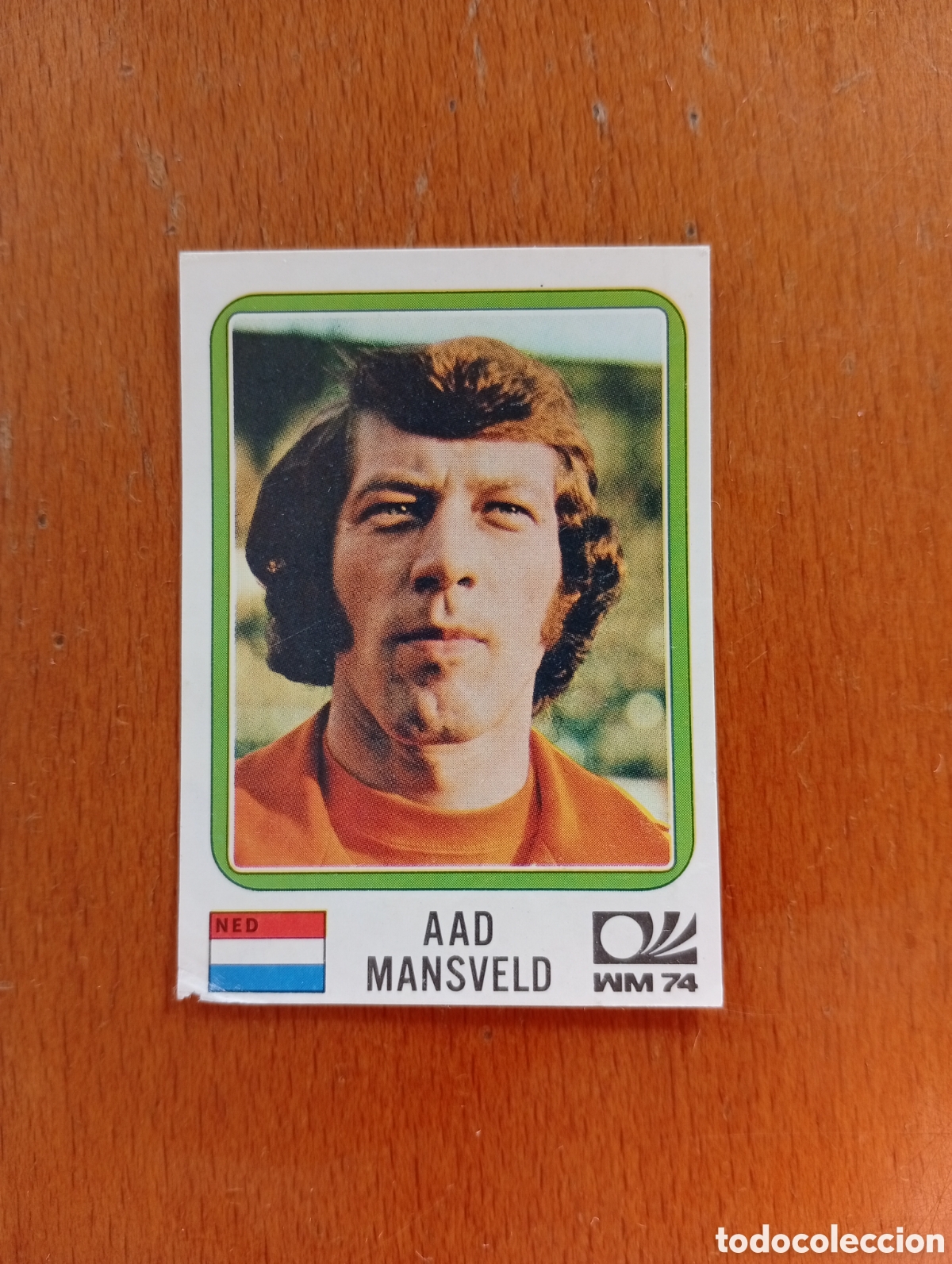 Cromos de Futebol: MUNICH 74 - N&ordm; 238 AAD MANSVELD - HOLANDA - CAMPEONATO MUNDIAL DE FUTBOL 1974