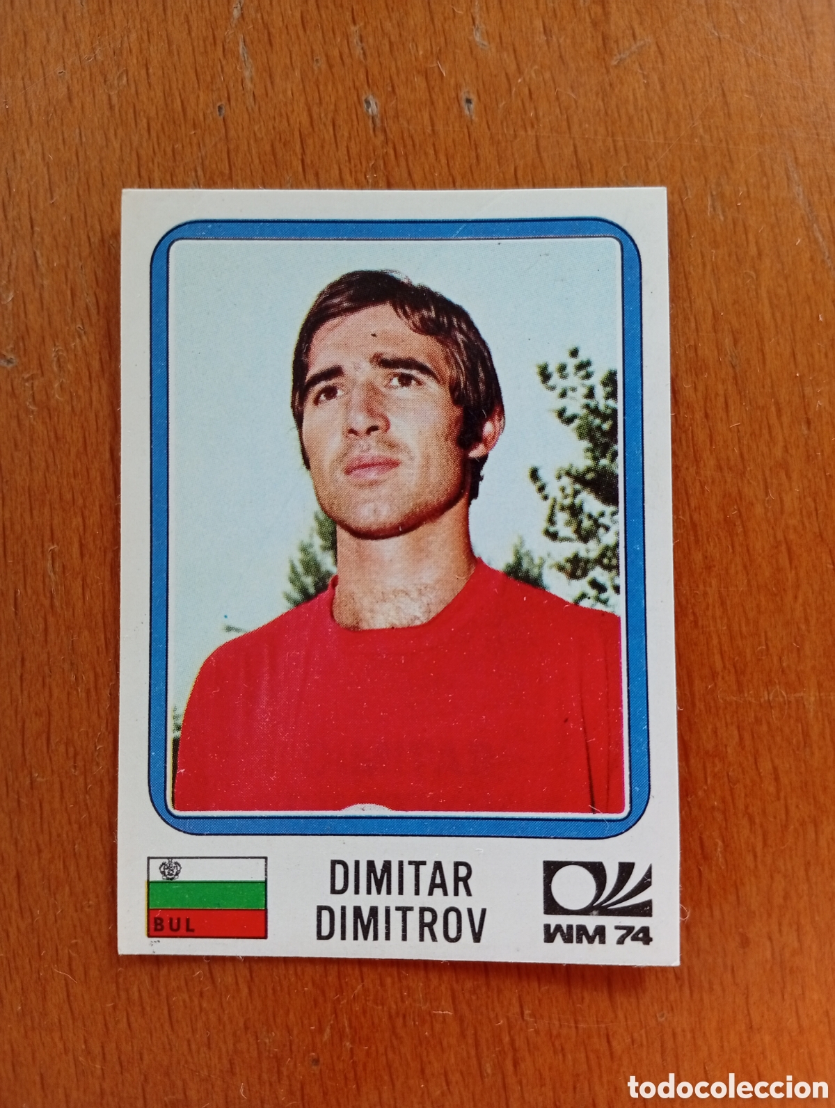Cromos de Futebol: MUNICH 74 - N&ordm; 262 DIMITAR DIMITROV - BULGARIA - CAMPEONATO MUNDIAL DE FUTBOL 1974