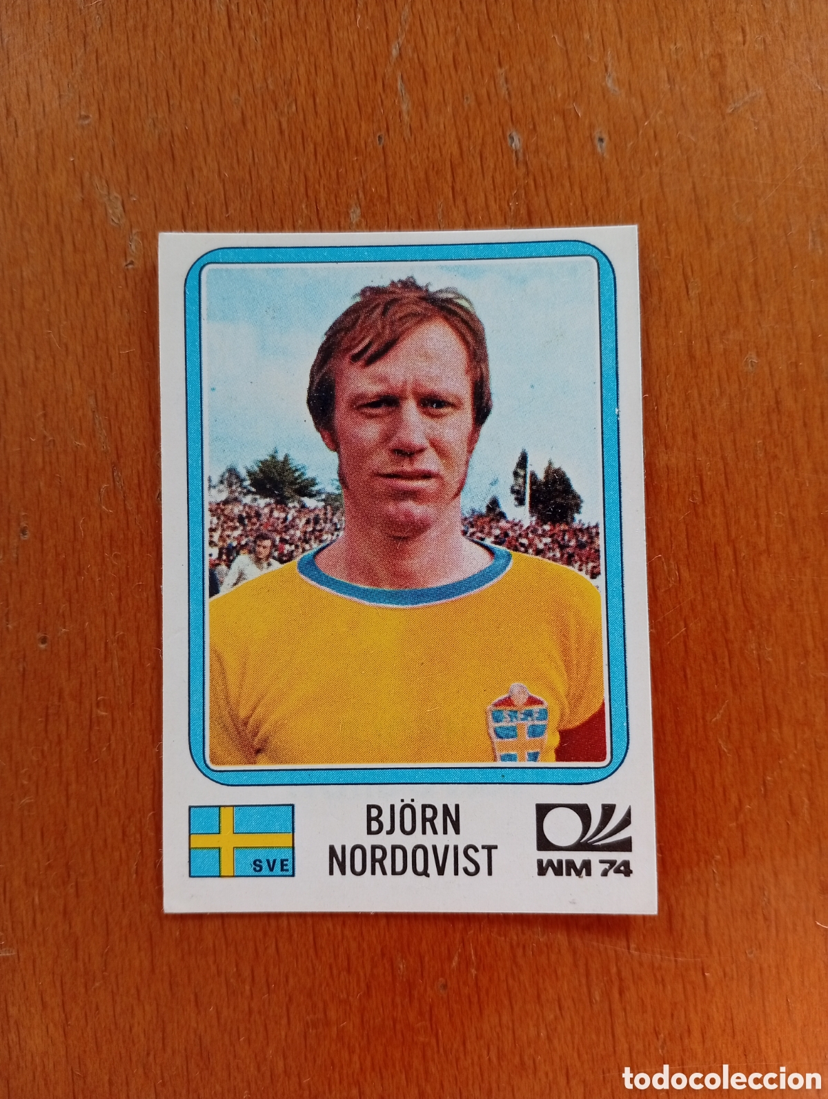 Cartes &agrave; collectionner de Football: MUNICH 74 - N&ordm; 273 NORDQVIST - SUECIA - CAMPEONATO MUNDIAL DE FUTBOL 1974