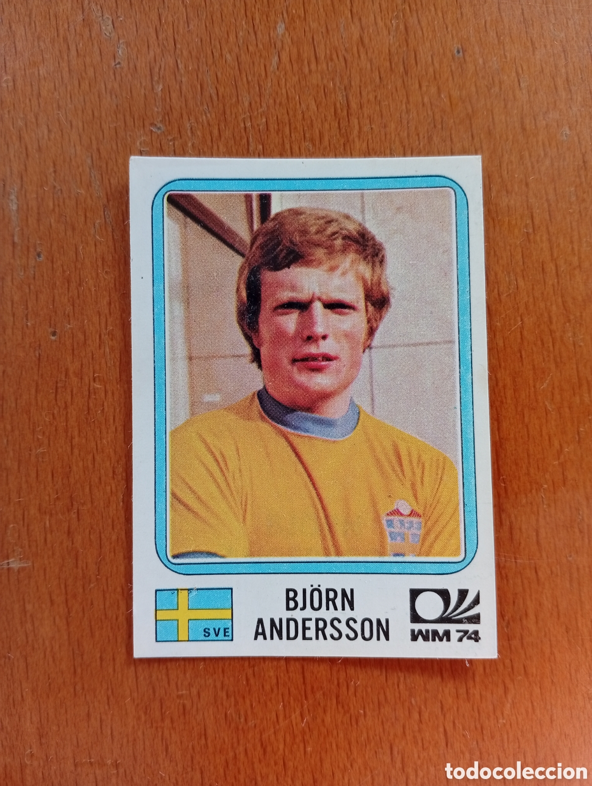 Cartes &agrave; collectionner de Football: MUNICH 74 - N&ordm; 274 BJ&Ouml;RN ANDERSSON - SUECIA - CAMPEONATO MUNDIAL DE FUTBOL 1974