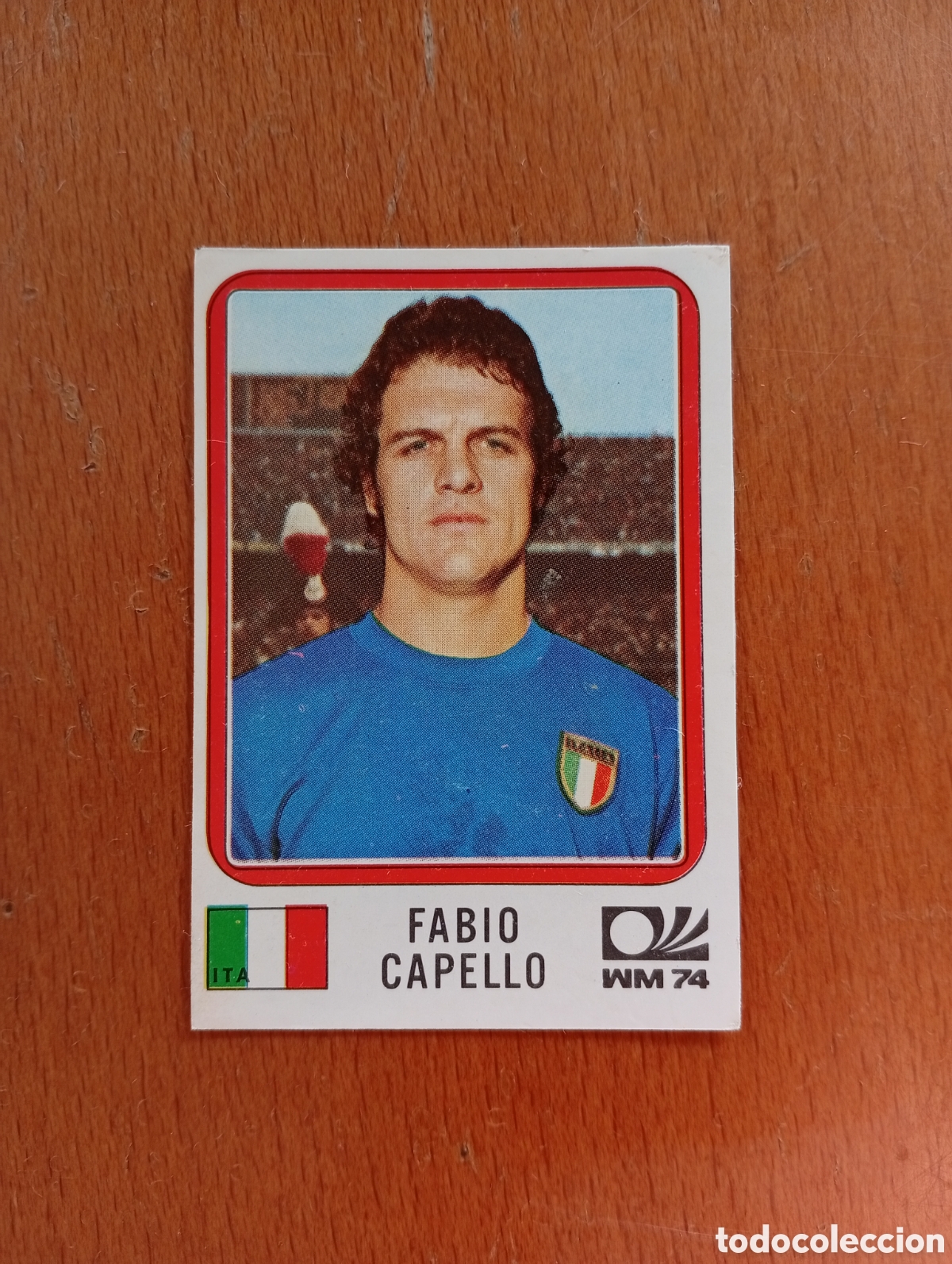 Cartes &agrave; collectionner de Football: MUNICH 74 - N&ordm; 298 FABIO CAPELLO - ITALIA - CAMPEONATO MUNDIAL DE FUTBOL 1974