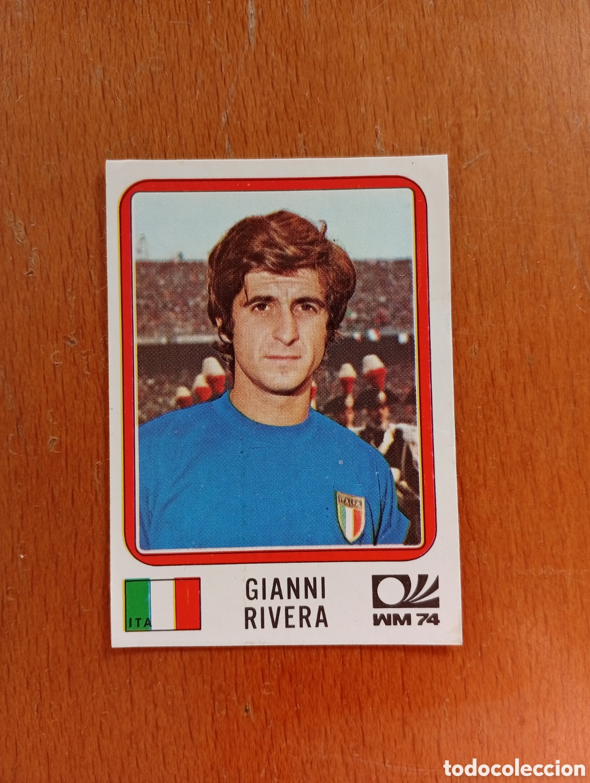 Cromos de f&uacute;tbol: MUNICH 74 - N&ordm; 299 GIANNI RIVERA - ITALIA - CAMPEONATO MUNDIAL DE FUTBOL 1974