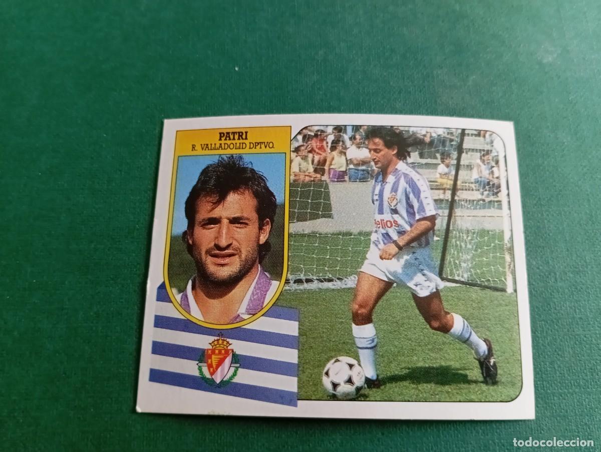 Figurine di Calcio: Liga Este 1991 1992 91 92 VALLADOLID CF PATRI NUNCA PEGADO