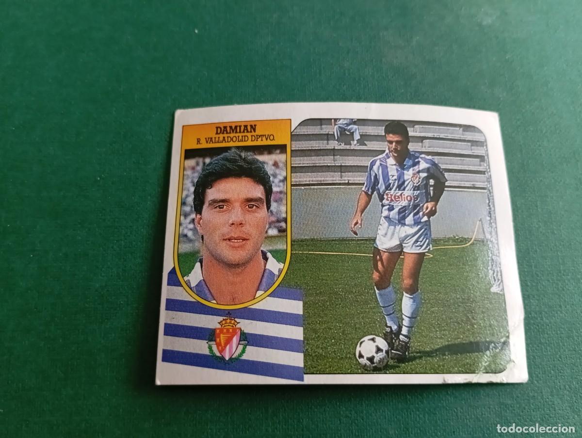 Figurine di Calcio: Liga Este 1991 1992 91 92 VALLADOLID CF DAMIAN NUNCA PEGADO