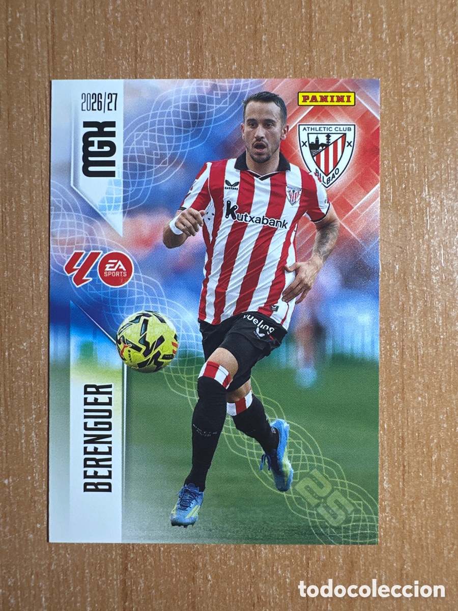 Football Stickers: 50 BERENGUER ATHLETIC CLUB FICHAS ALBUM MEGACRACKS 2026 2027 MGK 26 27