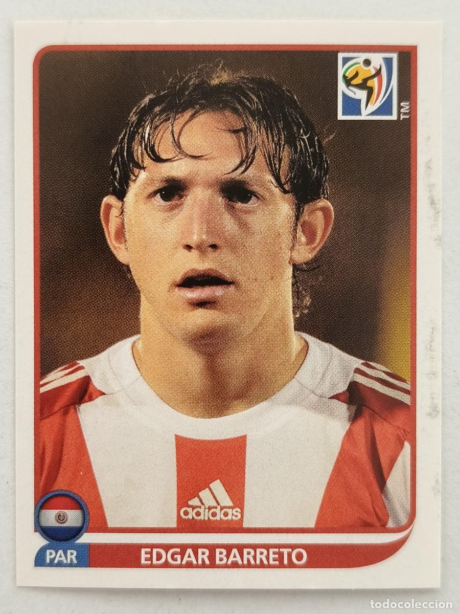 Cromos de Futebol: #440 EDGAR BARRETO (PARAGUAY) MUNDIAL SUDAFRICA 2010 PANINI