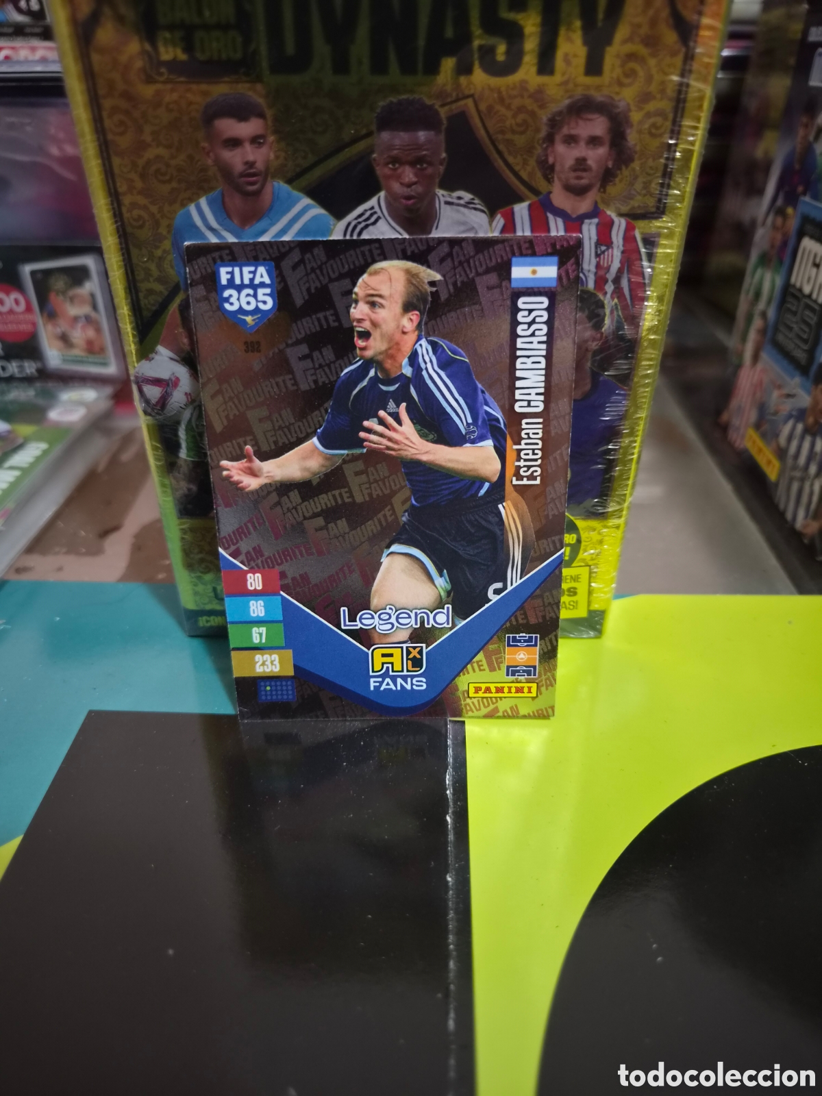 Cromos de Futebol: N&deg;392 Fans Legends Cambiasso FIFA 365 2027