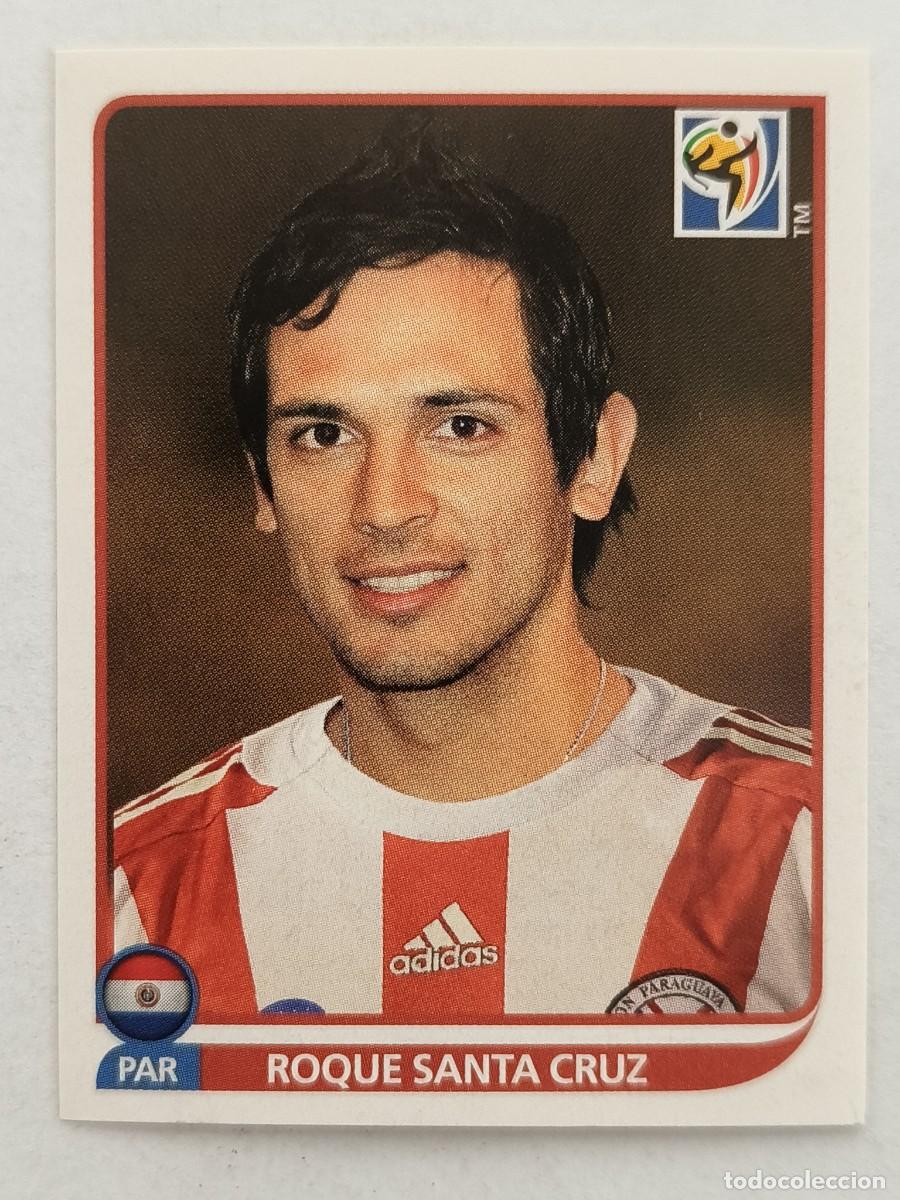 Cromos de f&uacute;tbol: #444 ROQUE SANTA CRUZ (PARAGUAY) MUNDIAL SUDAFRICA 2010 PANINI